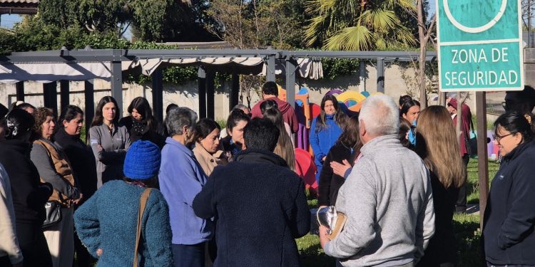 SaludQuillota avanza en su proceso de preparación ante emergencias con simulacro de sismo en Cecosf Santa Teresita