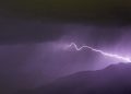 Emiten aviso por posibles tormentas eléctricas con granizo en la Región de Valparaíso